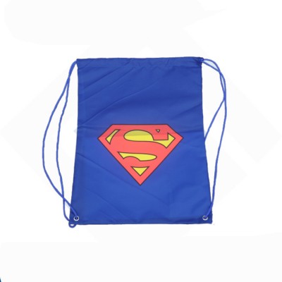 Full Color Printing Kids 210D Polyester Drawstring Backpack Bag